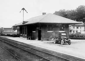 Oxford Railroad Depot 1920